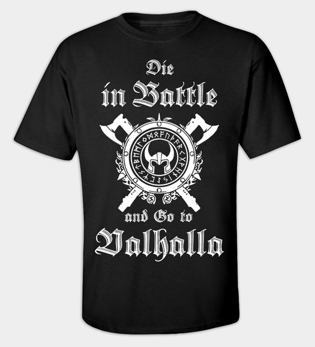 Koszulka Go to Valhalla