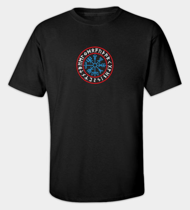 Koszulka Haftowana Runiczny Vegvisir