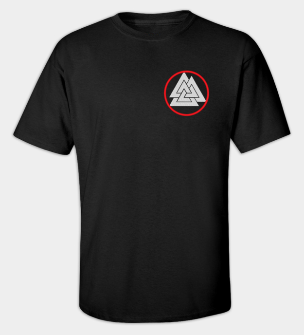 Koszulka Haftowana Valknut