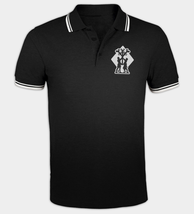 Koszulka Polo Haftowana Algiz