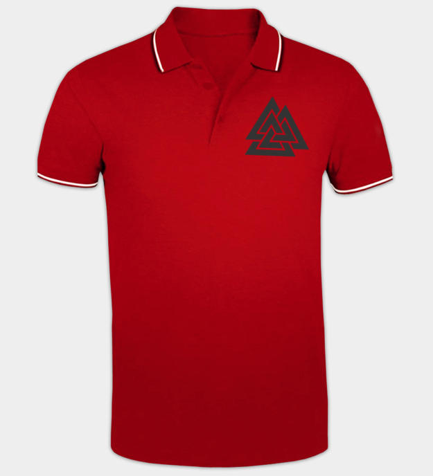 Koszulka Polo Haftowana Valknut