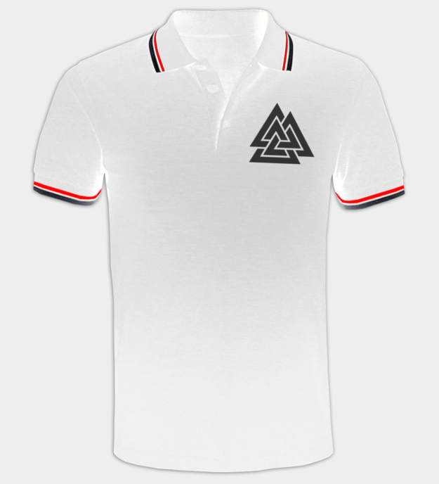 Koszulka Polo Haftowana Valknut